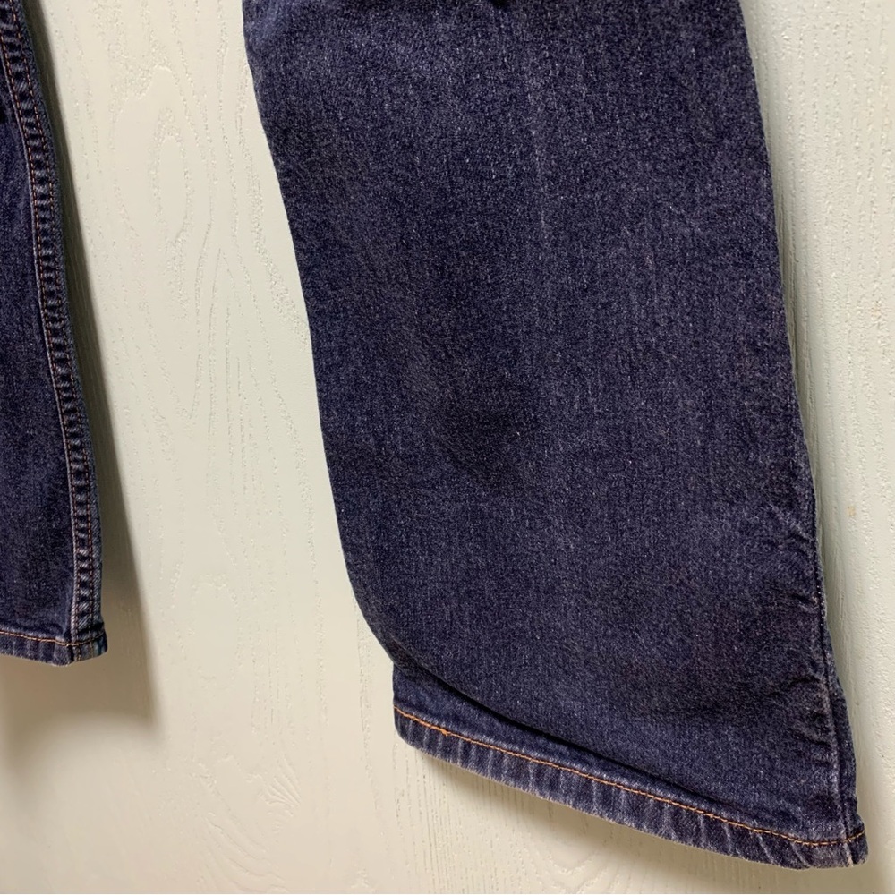 Levi’s petite 517 bootcut slim dark wash high waisted jeans - Picture 9 of 11